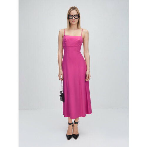 фото Платье toptop, размер 48, розовый