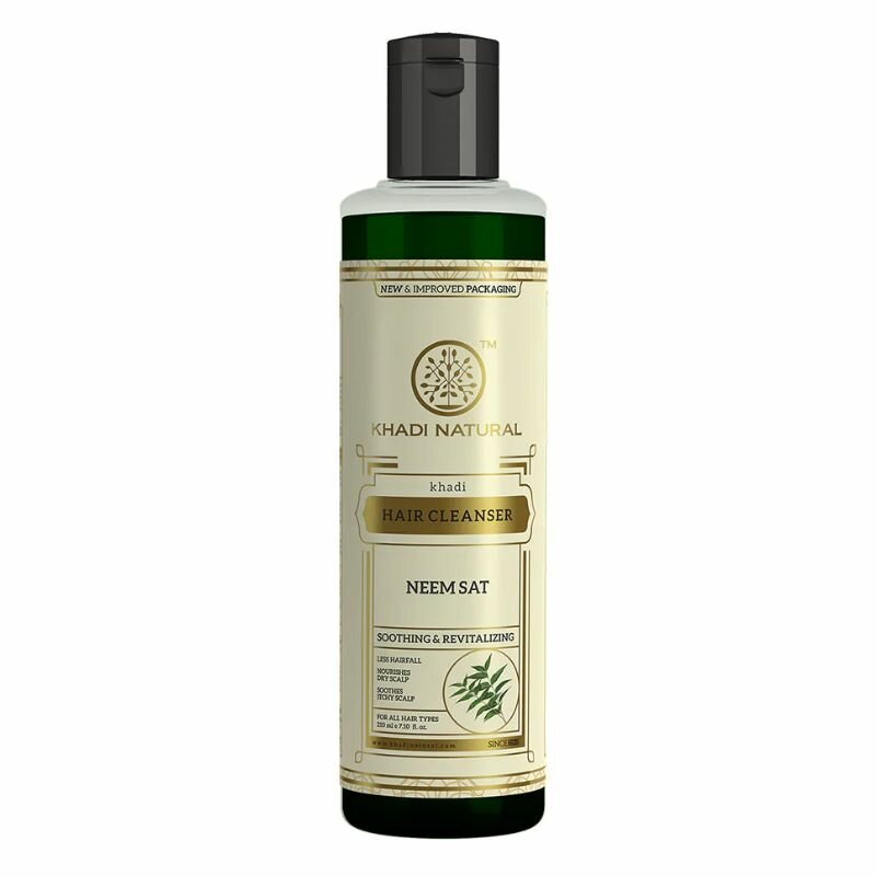 фото Шампунь Ним Сат Кхади Натурал / Hair Cleanser Neem Sat Khadi Natural , 210 мл.