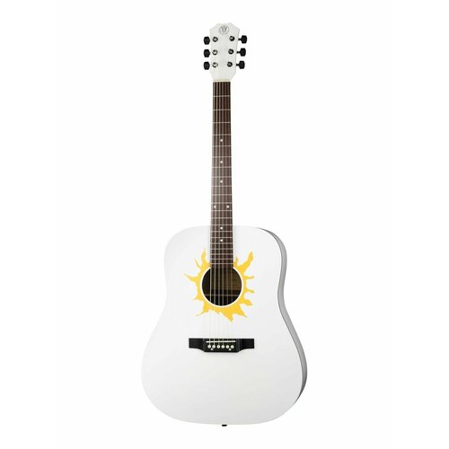 Акустическая гитара, белая, Парма MC-11 пахлава шуар слоеная 300 г