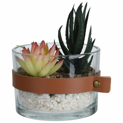 Растение искусственное с декором в кашпо 135см в асс-те 2119₽