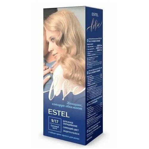 Estel love крем краска 917 ореховый латте 423₽