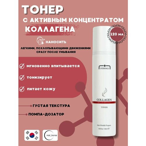 Тонер восстанавливающий Collagen Recharging Toner