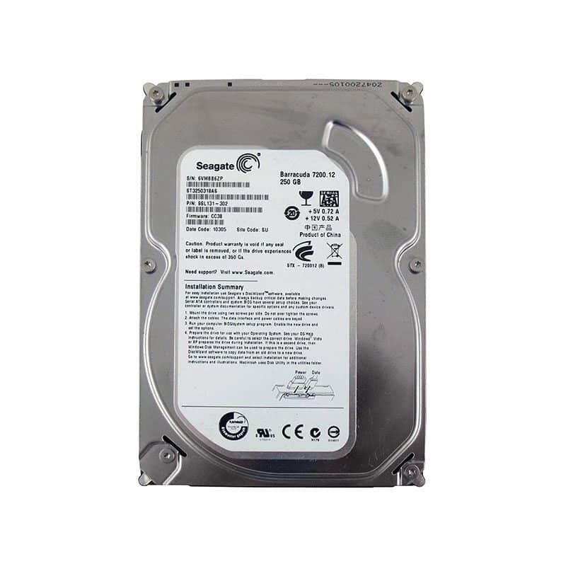 Жесткий диск 3.5" Seagate Desktop HDD 250 Гб Barracuda 7200.12 ST3250312AS