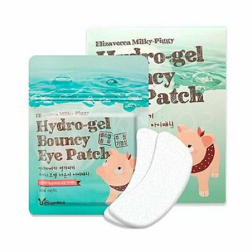 Набор гидрогелевых патчей для глаз Milky Piggy Hydro Gel Bouncy Eye Patch Elizavecca гидрогелевые патчи для области вокруг глаз hydro gel ruby