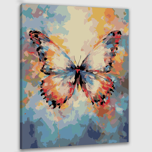 Картина по номерам 50х40 Магия бабочек