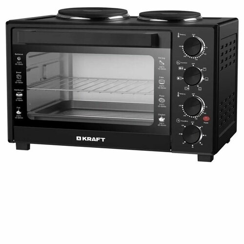 Мини-печь KRAFT KFC-MOHP 380 HBL 5000000₽