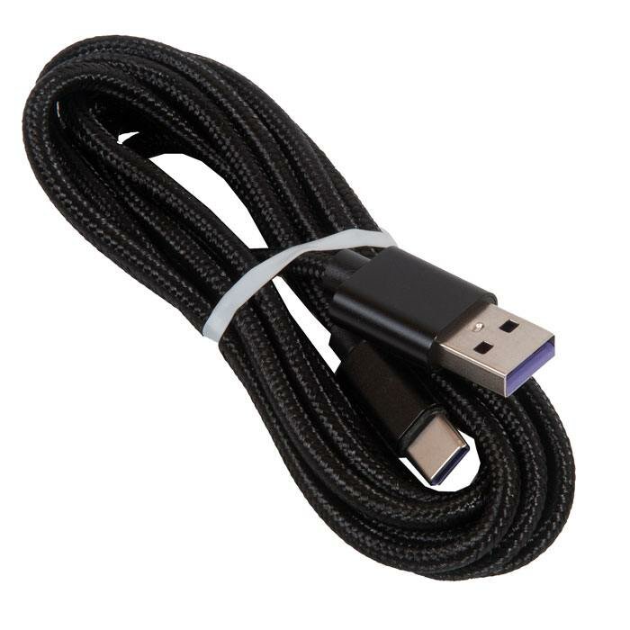 Кабель USB TYPE C 2метра черный