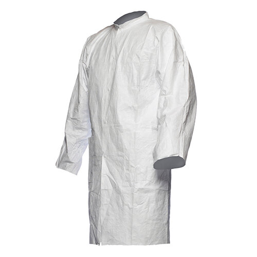 D13495953 DUPONT TYVEK500 MODEL PL30NP LABCOAT лабораторный халат на кнопках размер 2XL