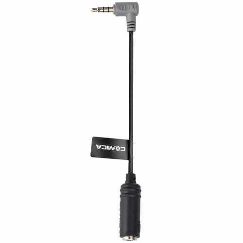 stereo microphone comica cvm vs10 xy cardioid mini mic for gopro camera android smartphone video recording 3 5mm trs Переходник CoMica CVM-SPX mini Jack 3.5 мм TRS-TRRS