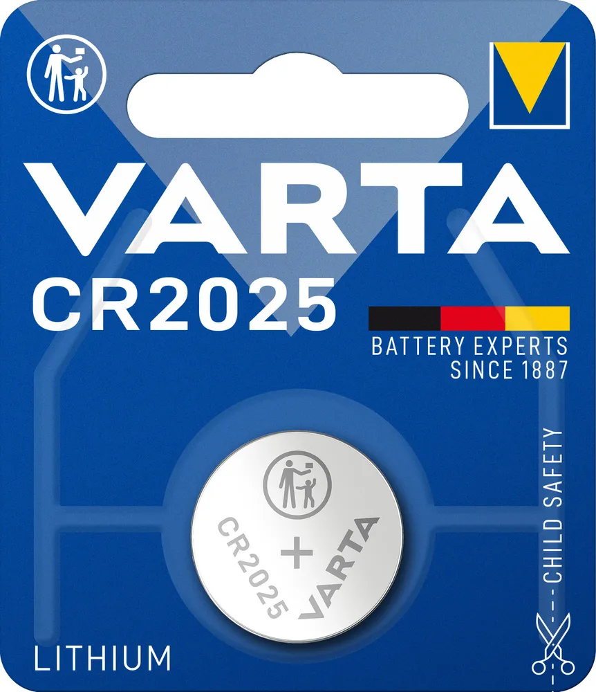 Батарейка CR2025 3V VARTA LITHIUM