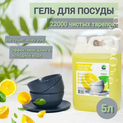 Гель для мытья посуды 5л 890₽