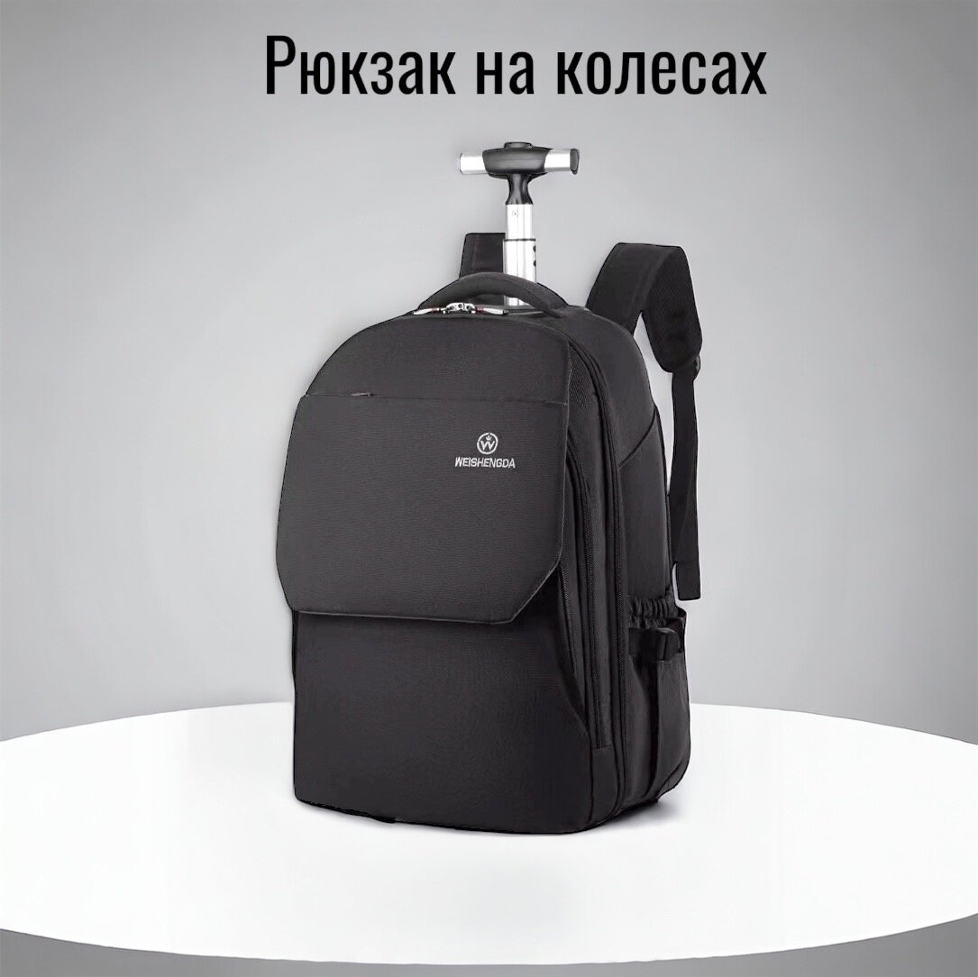 фото Рюкзак на колесах с выдвижной ручкой