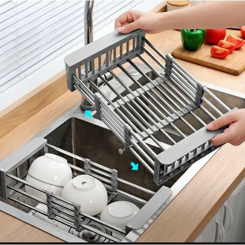Раздвижная корзина для раковины