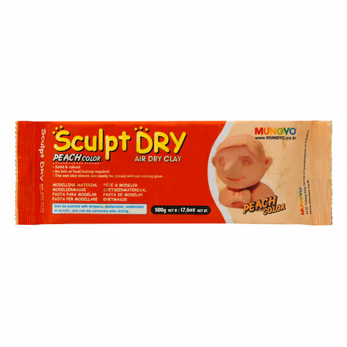 MUNGYO Моделирующая паста Sculpt Dry 250 г персиковая MGMF250