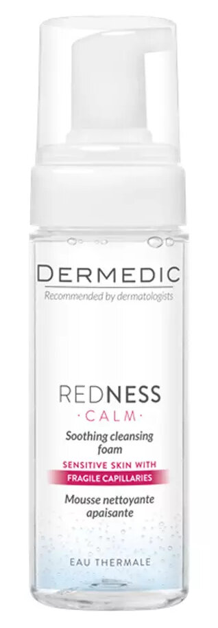 Dermedic Успокаивающая очищающая пена для лица Redness, 150 мл (Dermedic, ) - фото №1