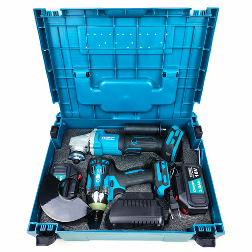 Болгарка и гайковерт аккумуляторные 10600₽