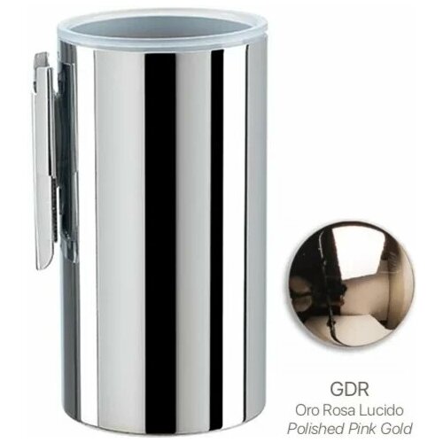 Стакан для зубных щеток Stil Haus Hashi HS10M(17) настенный, розовое золото