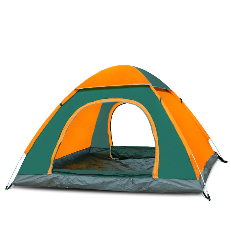 Палатка туристическая, самораскладывающаяся, автоматическая 3-х местная хаки
