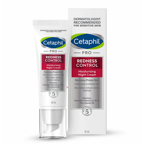 Ночной крем против покраснений Cetaphil Pro Redness Control, 50мл уход за лицом trawenmoor крем против покраснений redness control cream