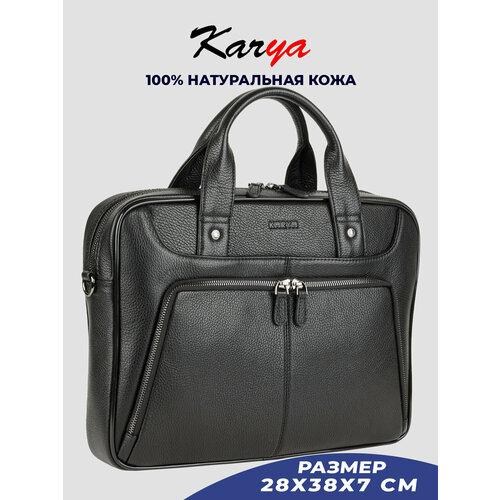 Портфель KARYA, черный