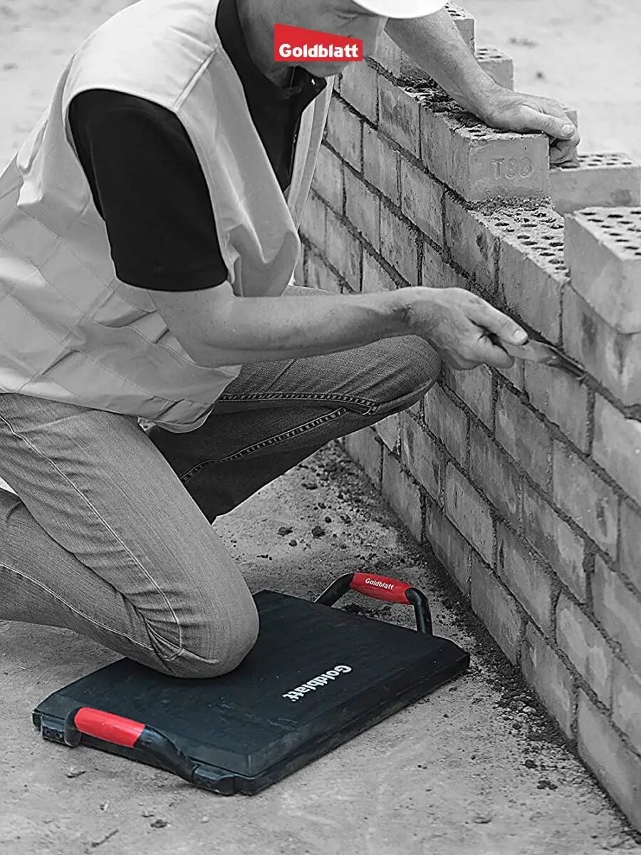 Подколенник для тяжелых условий работ G06966, GOLDBLATT #G06966, цвет черный — фото 1