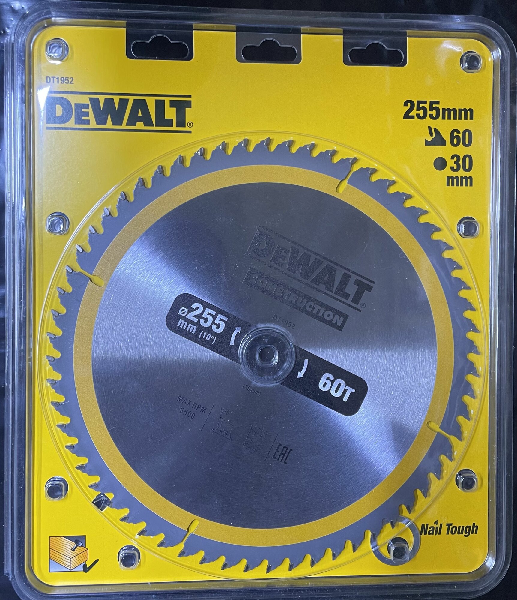 Диск Пильный Dewalt 255х60х30