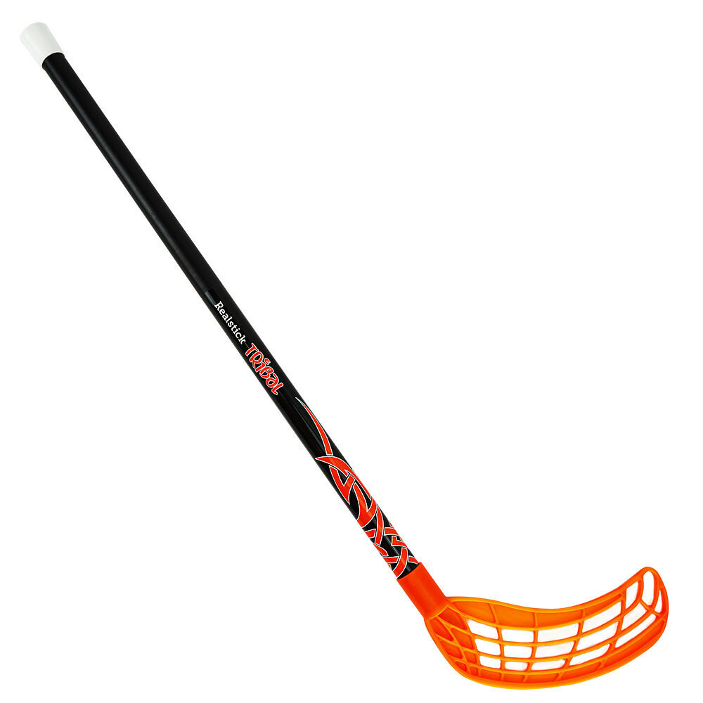 Клюшка для флорбола RealStick Tribal Jr арт. MR-KF-TR70 70см прямой крюк (для любого хвата)