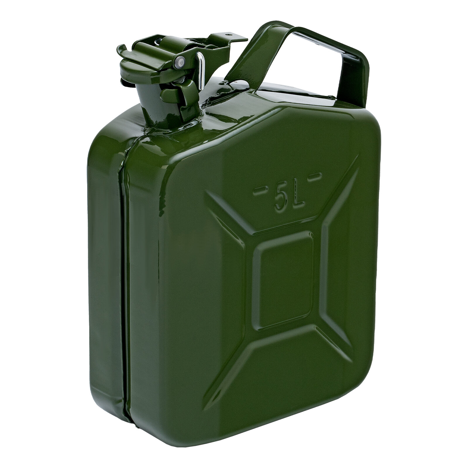 фото Канистра для ГСМ, металлическая, 5 литров Stels [53143]