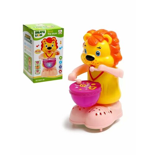 Игрушка музыкальная Львёнок световые и звуковые эффекты 812₽