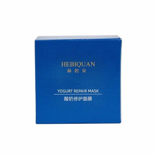 Маска для лица HeBiQuan с йогуртом, восстанавливающая, 150г