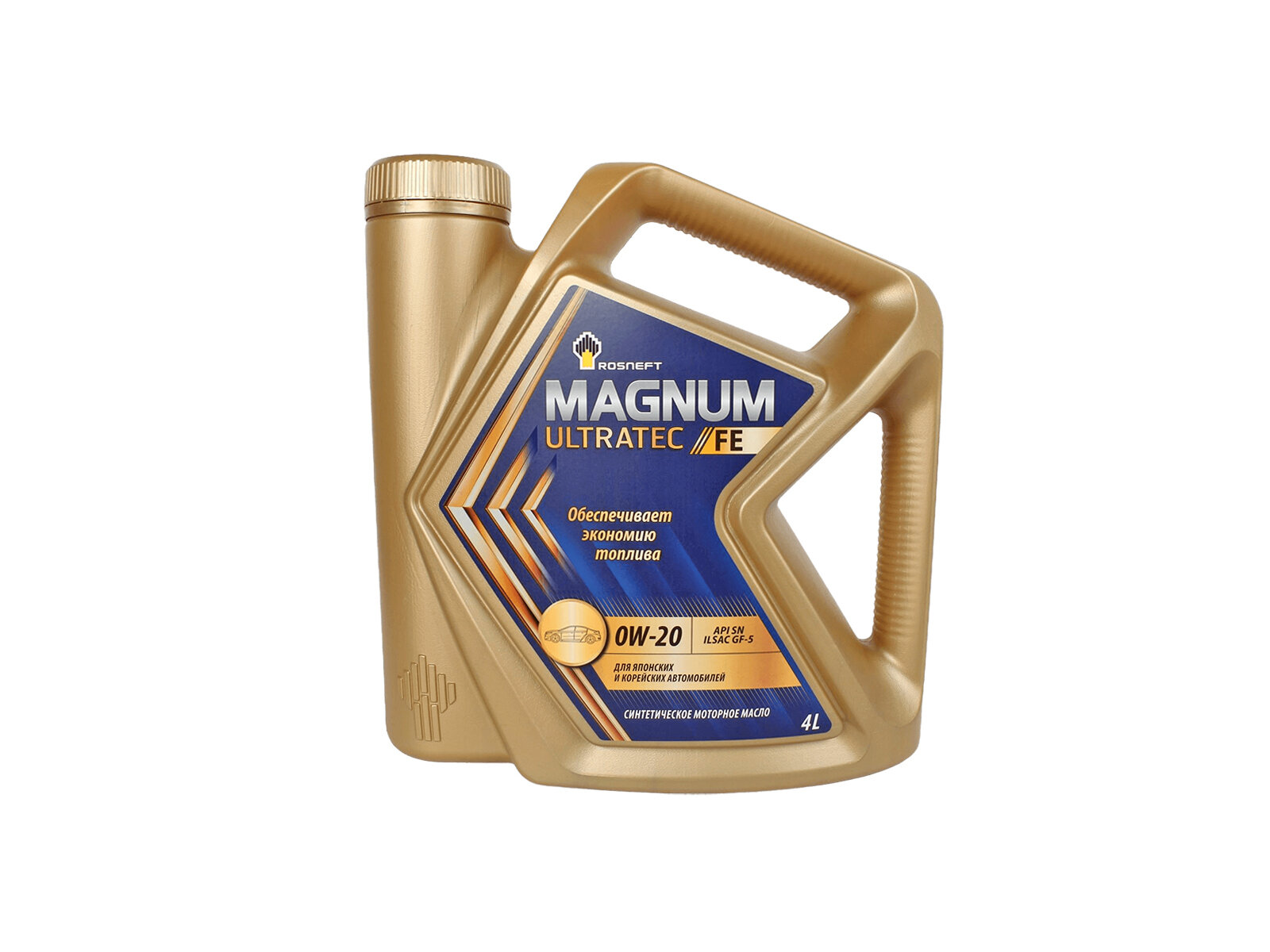 Масло моторное роснефть Magnum Ultratec FE 0W20 4л