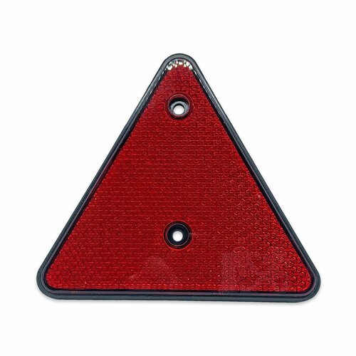 Светоотражающий катафот треугольный TRAILERCOM (красный)