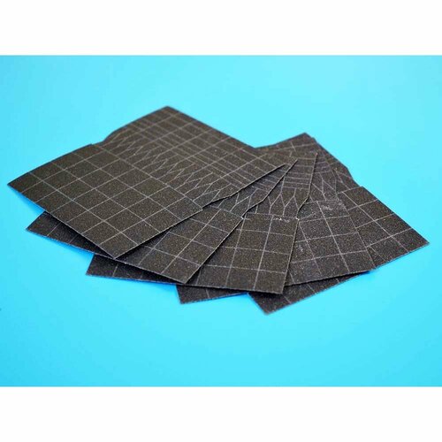 Шлифбумага #600 для миниатюрной линейной шлифмашинки (5 шт), вариант 1, Dspiae (Китай)