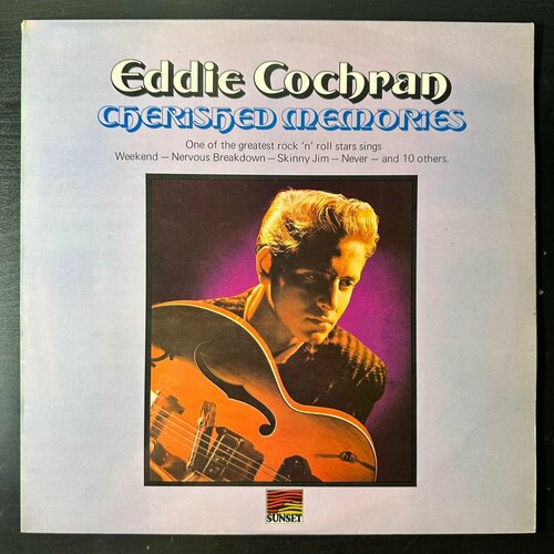 Виниловая пластинка Eddie Cochran - Cherished Memories (Англия 1978г.)