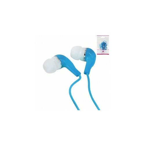 Наушники RockBox HRBX-500 голубые капельки 220₽