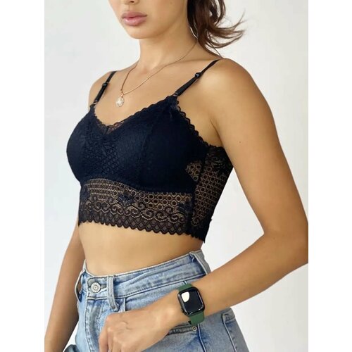 фото Бюстгальтер h&c underwear, размер 44-48, черный