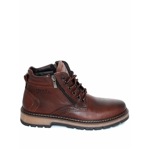 Ботинки Baden мужские зимние, размер 40, цвет коричневый, артикул WL019-011