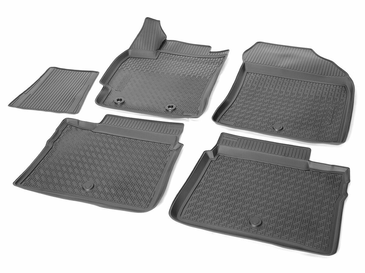 3D коврики Adamauto в салон на Toyota Corolla 2012-2016