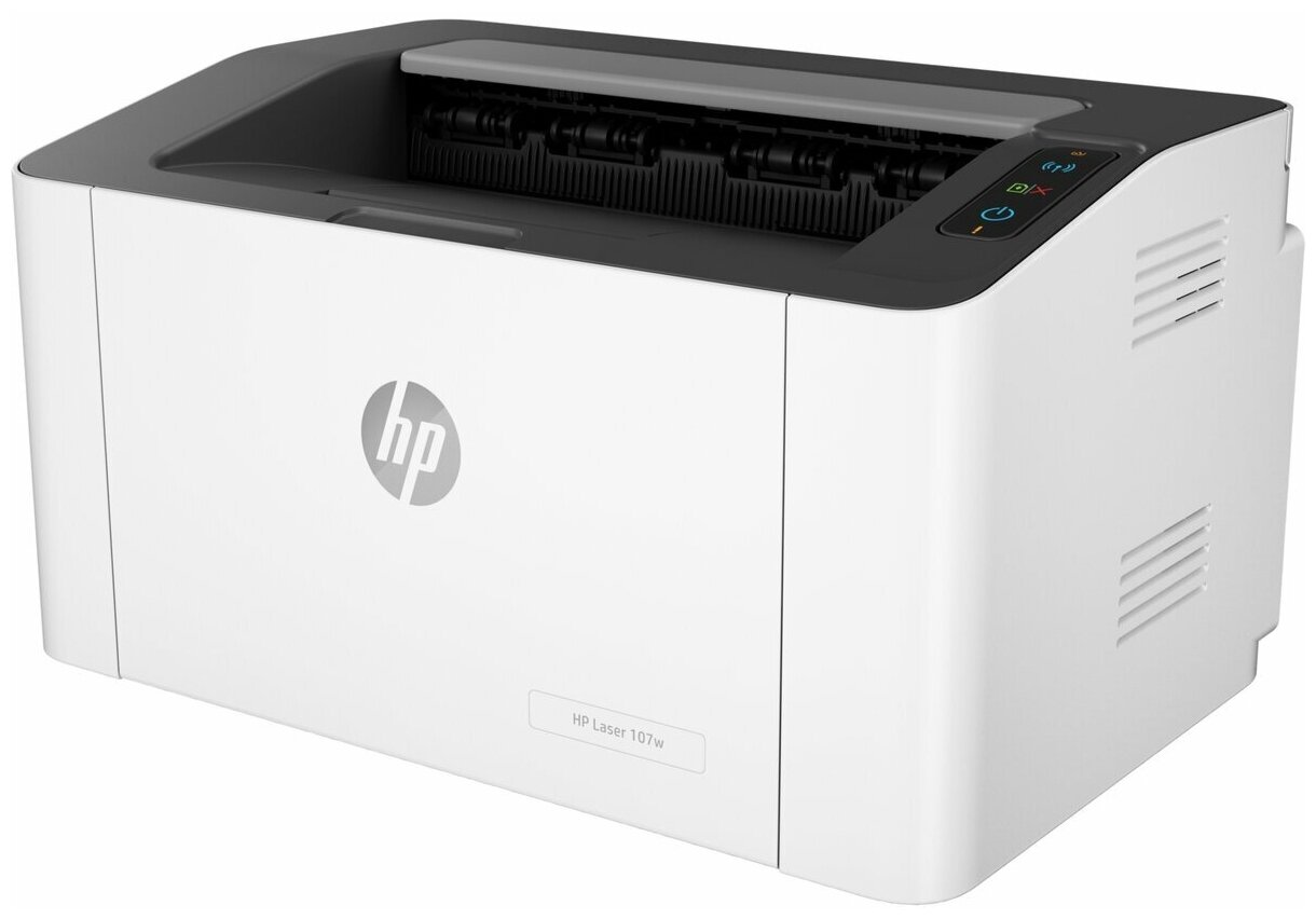 HP Laser 107w, ч/б, A4, белый