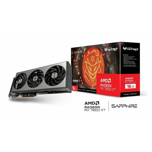 Видеокарта AMD Sapphire RX 7800XT NITRO GAMING OC 16GB 11330-01-20G 8637200₽