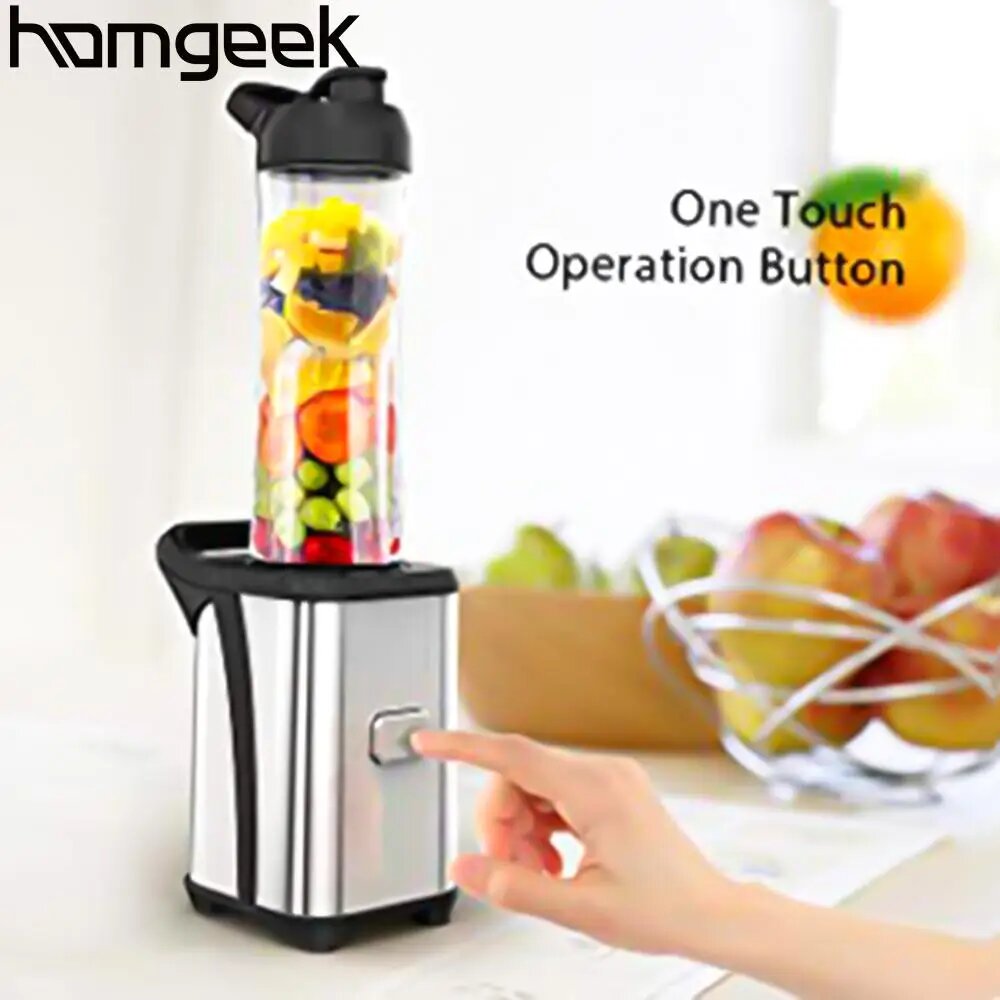 Соковыжималка Homgeek Mini 350W, Белый, 220-240 В, EU