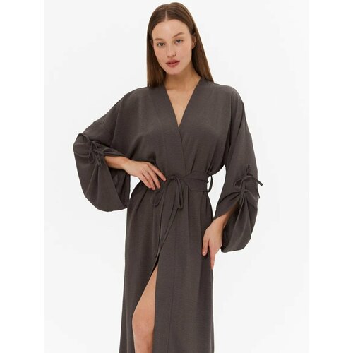 фото Халат mimi pajamas, размер m-l, графит
