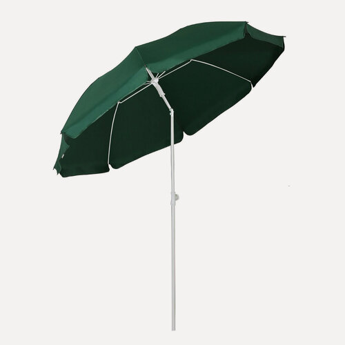 Изображение товара Зонт Мир Дачника "Coffee", пляжный, без подставки, зеленый, оксфорд