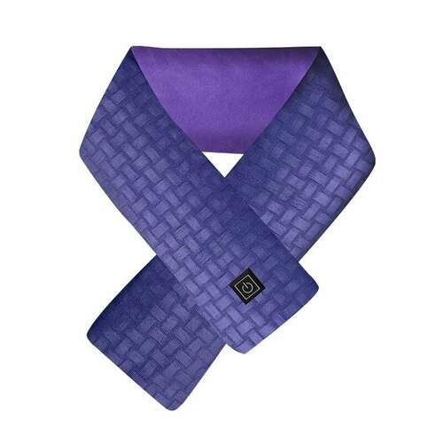 фото Шарф для взрослых и детей,80х11 см, purple no brand