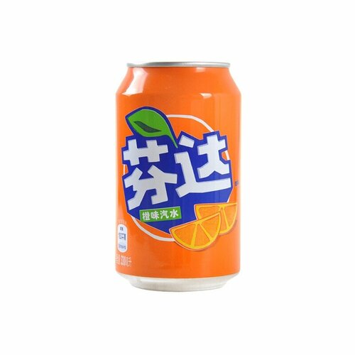 фото Напиток fanta cofco, газированный, 330мл, банка, красный апельсин, без сахара coca-cola