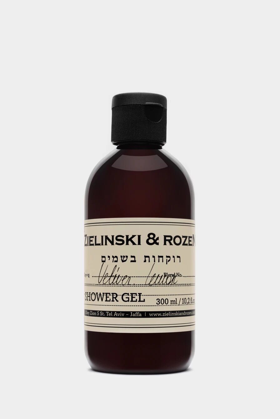 Zielinski & Rozen Гель для душа Ветивер, Лимон (300мл) Zielinski & Rozen Shower Gel Vetiver, Lemon (300ml)