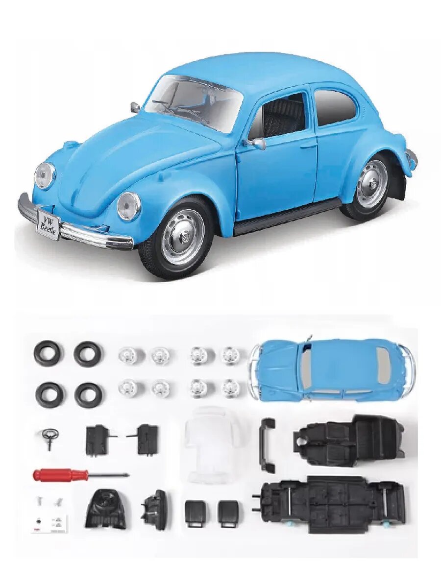 Сборная модель 1:24 SP AL-Volkswagen Beetle - NEW