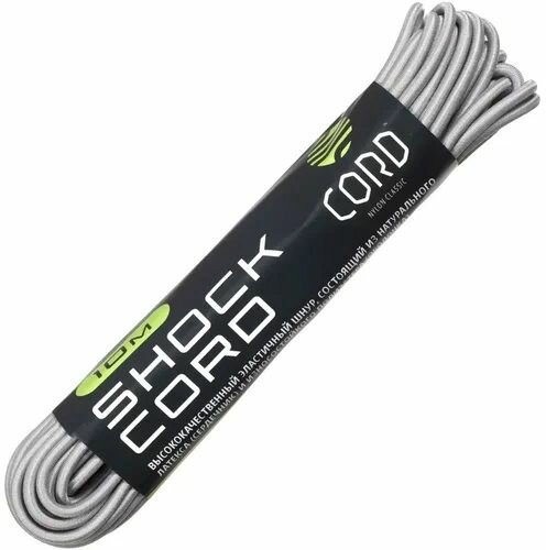 Паракорд Elastic Shock Cord (резинка) 10м (grey)