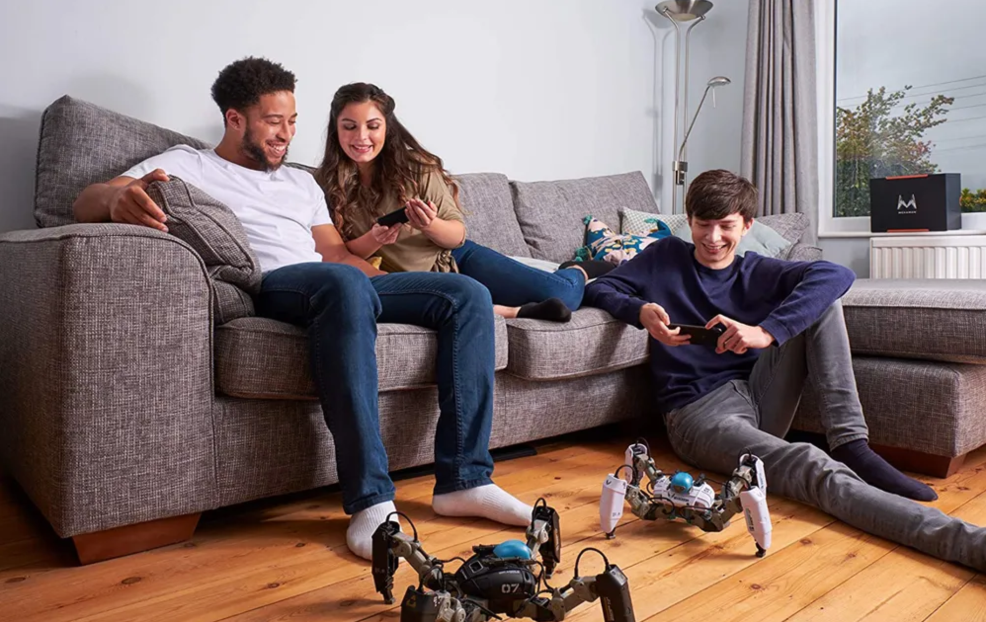 Программируемый робот-паук Mekamon Berserker Reach Robotics, с дополненной реальностью AR