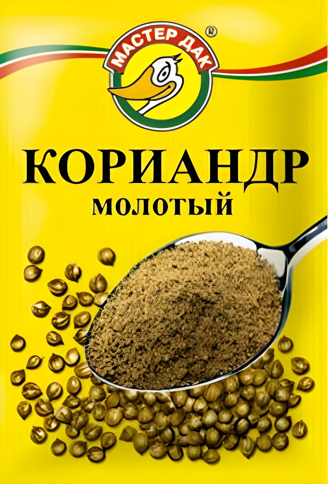 Кориандр молотый 6 пакетов по 10 г порционная приправа Мастер Дак